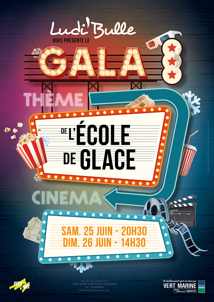 Ludibulle Saint Martin en Campagne - Gala École de Glace